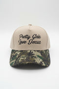 Pretty Girls Love Jesus Trucker Hat