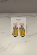 Teacher Pencil Earrings